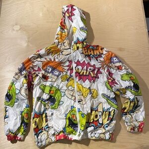 Members Only Nickelodeon Graphic Hoodie 1X (OS)
